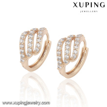 23016-Xuping Jewelry New Design Gold Plated Earring with Zircon